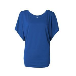 Bella Womens Flowy Top Blue Size: S